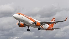 Ein EasyJet-Flugzeug