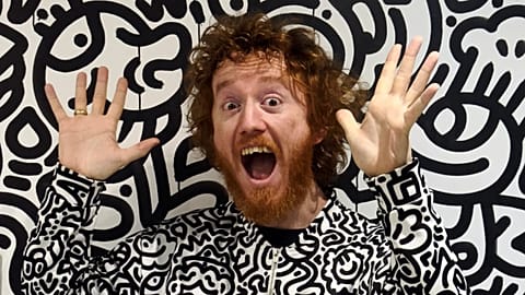 Sam Cox, better known as the artist Mr. Doodle