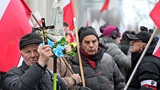 Protest rolników w Warszawie.