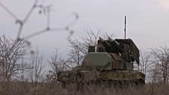 The Russian Ministry of Defense released footage on Wednesday, January 1, of what it says shows a Buk-М2 air defense system striking a Ukrainian aerial target.
