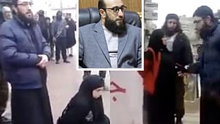 Suriye'nin yeni adalet bakanını gösteren bu görsel, Verify-Sy'nin resmi sitesinden alınmıştır