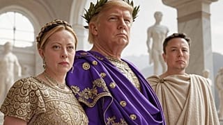 Meloni, Trump és Elon Musk