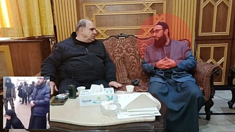 Shadi Al-Wais tárgyal az Aszad-kormány illetékes miniszterével