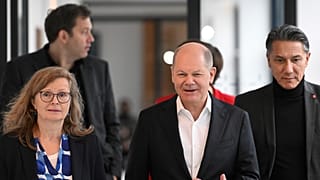 El canciller Olaf Scholz