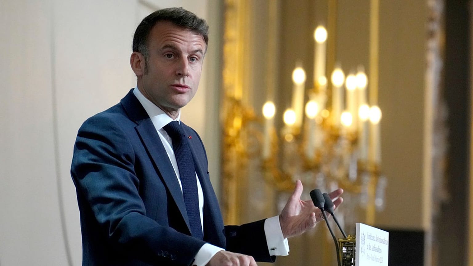 French President Emmanuel Macron