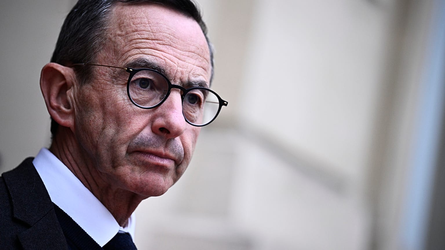 Il ministro dell'Interno francese Bruno Retailleau