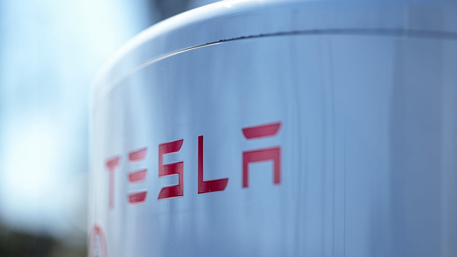 Tesla charger, Kennesaw, Georgia. 2 Feb 2024. 