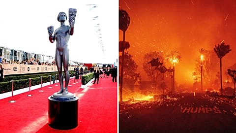 Screen Actors Guild Awards cancel live nominations due to LA wildfires 
