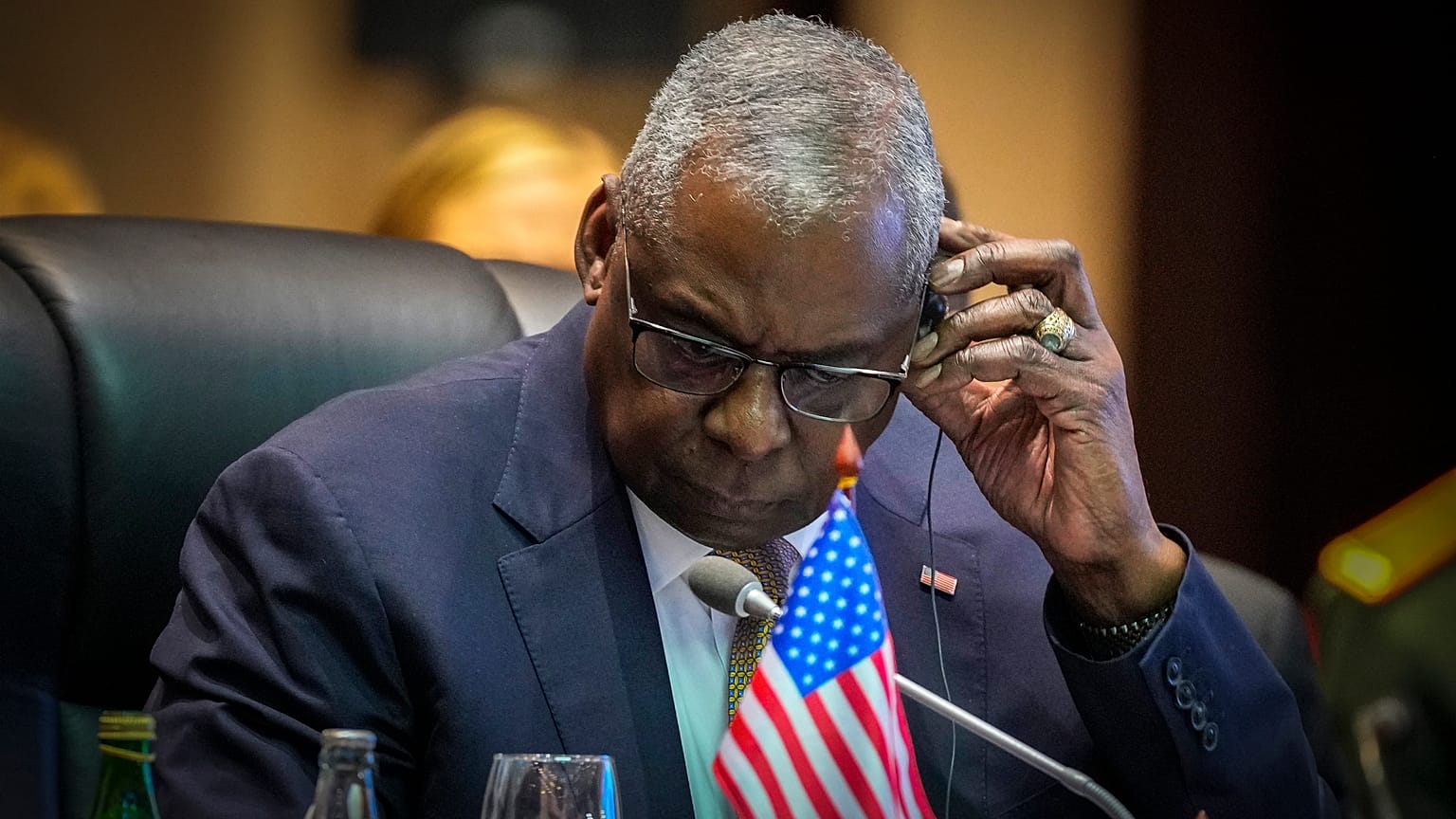 ABD Savunma Bakanı Lloyd Austin, Güneydoğu Asya Ülkeleri Birliği (ASEAN) toplantısında, 21 Kasım 2024