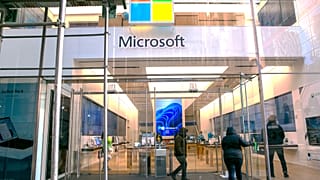 A Microsoft store.
