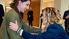 La giornalista italiana Cecilia Sala e la premier Giorgia Meloni