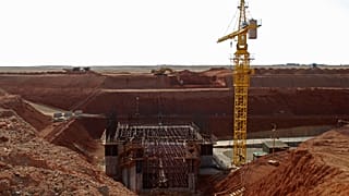 Library picture of the Oyu Tolgoi minesite in Khanbogd village, Umnugobi province, Mongolia the site of one of the world's largest known copper and gold deposits