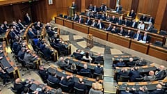 Lübnanlı milletvekilleri, 9 Ocak 2025 Perşembe günü Lübnan'ın Beyrut kentindeki parlamento binasında yeni cumhurbaşkanını seçmek üzere toplandı