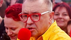 Jerzy Owsiak, fundador da Grande Orquestra de Beneficência de Natal. 