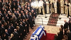 Ελλάδα - κηδεία Κώστα Σημίτη