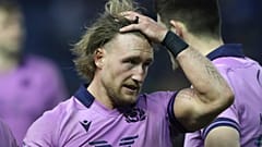 Stuart Hogg, Yeni Zelanda ile İskoçya arasında oynanan maç sonrası, 13 Kasım 2022