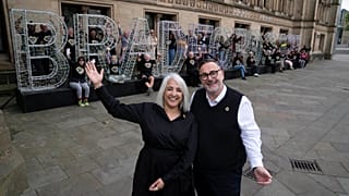 reative Director Shanaz Gulzar, and Executive Director Dan Bates at City Park in Bradford
