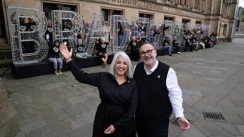 reative Director Shanaz Gulzar, and Executive Director Dan Bates at City Park in Bradford