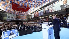 Erdoğan partisinin Denizli'deki kongresindeydi.