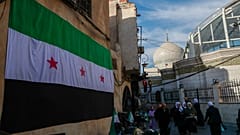 دمشق القديمة بالقرب من مقام السيدة رقية، سوريا، الخميس 9 يناير 2025.