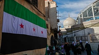 دمشق القديمة بالقرب من مقام السيدة رقية، سوريا، الخميس 9 يناير 2025.