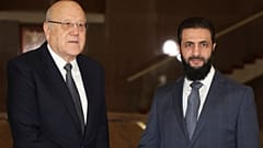 نجیب میقاتی و احمد شرع