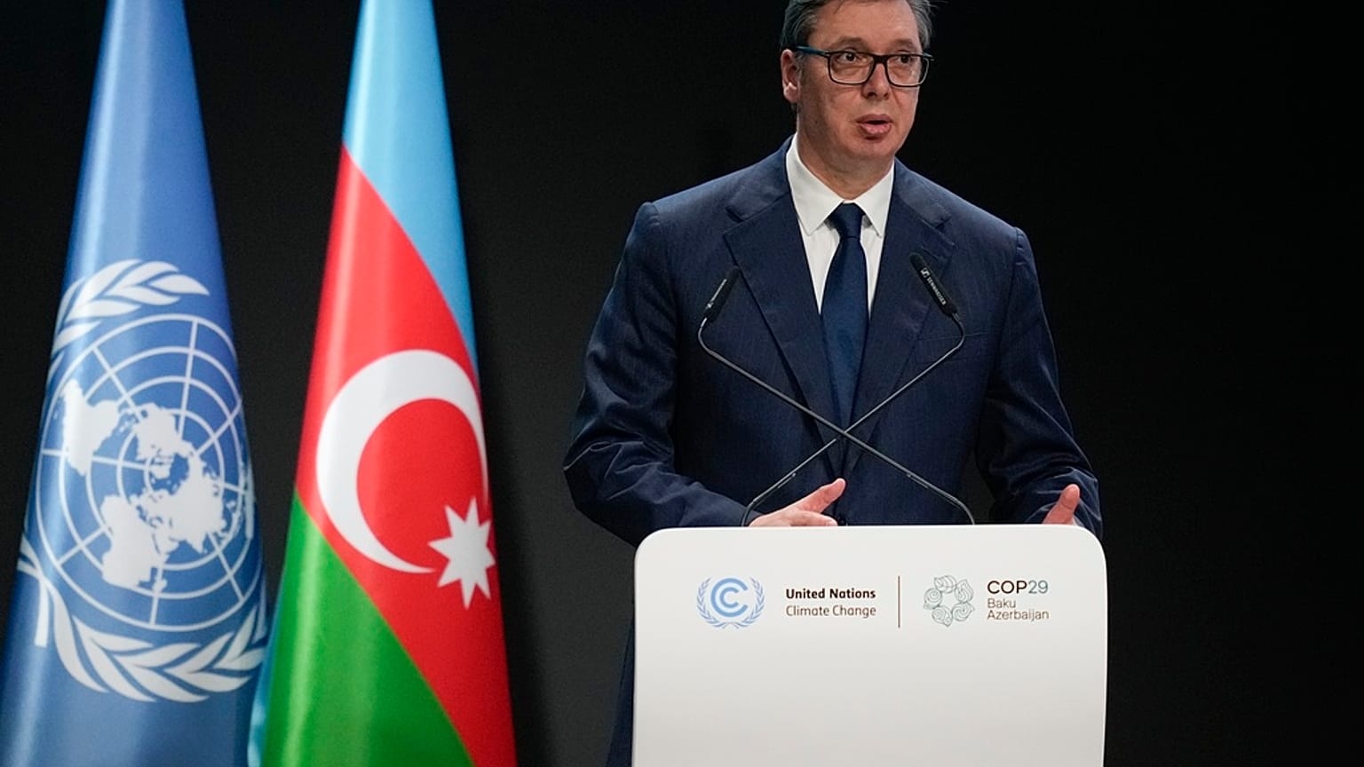 Presidente serbio Aleksandar Vucic. 