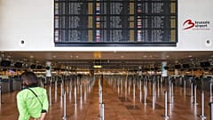 DATEI - Flughafen Brüssel in Belgien