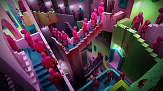 Foto promozionale della serie "The Squid Game". 