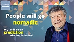 Nomad working will continue to rise, Rory Sutherland predicts 