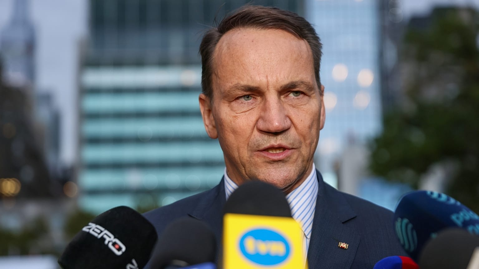 Radoslaw Sikorski lengyel külügyminiszter 