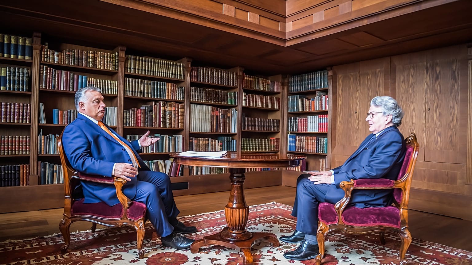 Viktor Orbán meets European Commissioner Thierry Breton in 2023