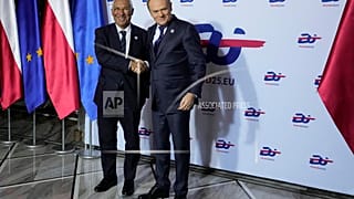 Антониу Кошта и Дональд Туск 