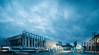 Uniper's gas storage facility in Etzel, Germany.