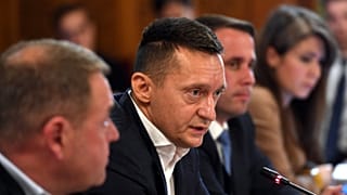 Rogán Antal, a Miniszterelnöki Kabinetirodát vezető miniszter egy bizottsági meghallgatáson