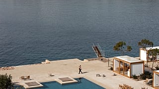Yunanistan'ın başkenti Atina'da bir otel