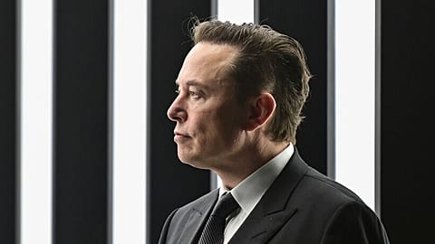 Tesla CEO Elon Musk attends the opening of the Tesla factory Berlin Brandenburg in Gruenheide, Germany, March 22, 2022