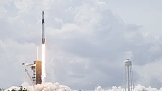 Uno de los lanzamientos de SpaceX