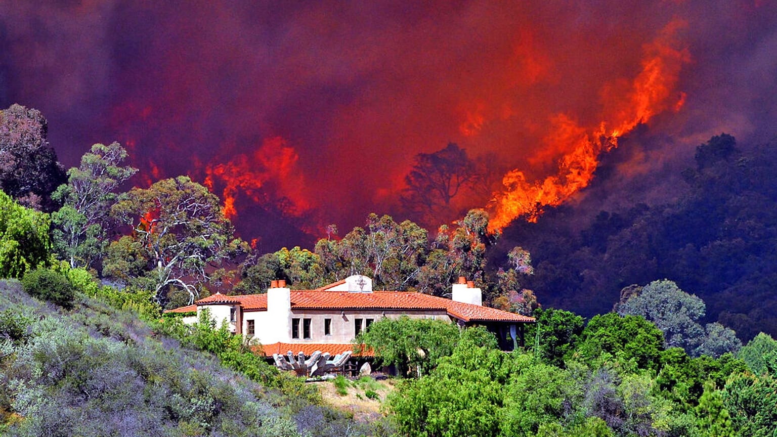 آتش‌سوزی در کالیفرنیا