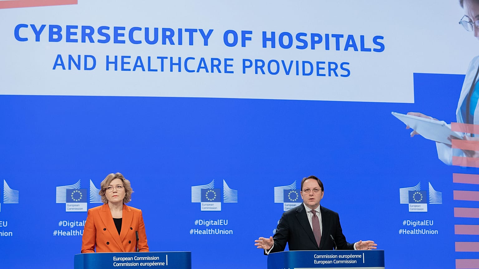 Mit einem Aktionsplan will die EU-Kommission Krankenhäuser vor Cyberattacken schützen