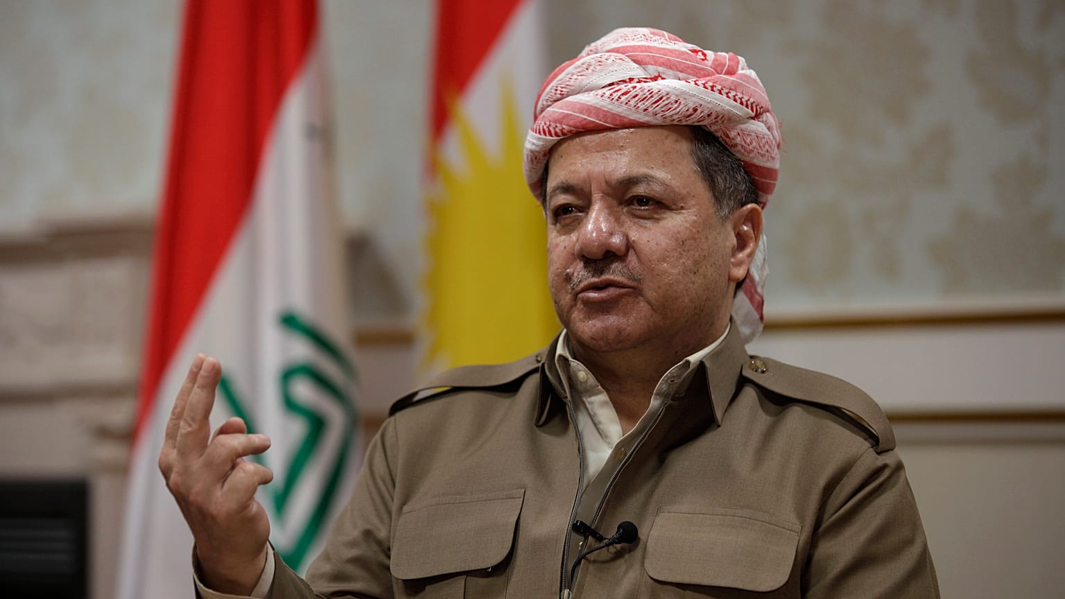 Uzun yıllar Irak Kürdistan Bölgesel Yönetimi'ni (IKBY) yöneten Mesud Barzani, 25 Nisan 2012
