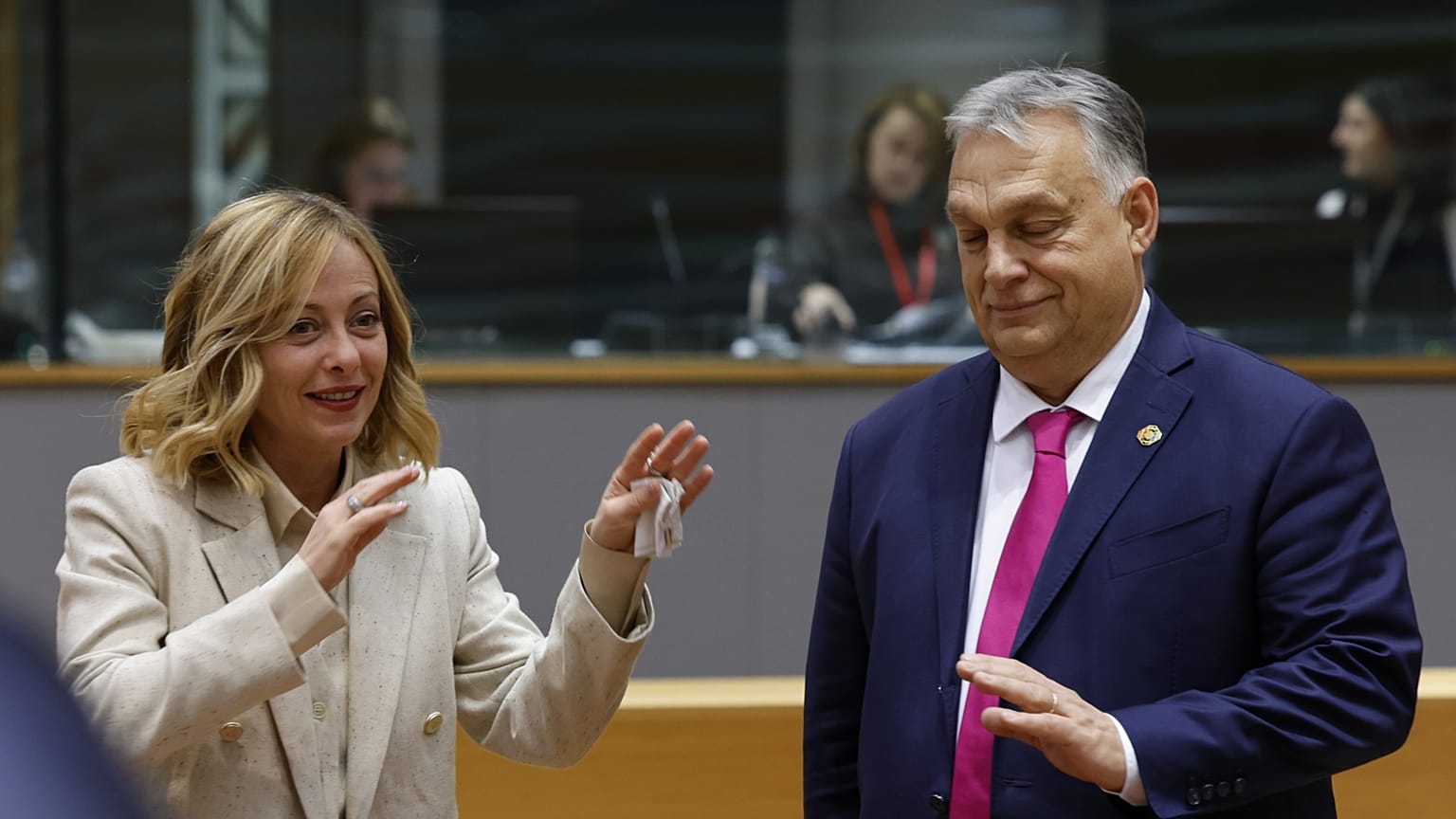 Az olasz és a magyar miniszterelnök a decemberi brüsszeli EU-nyugat-balkáni csúcson