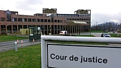 Une vue extérieure de la Cour de justice européenne à Luxembourg 