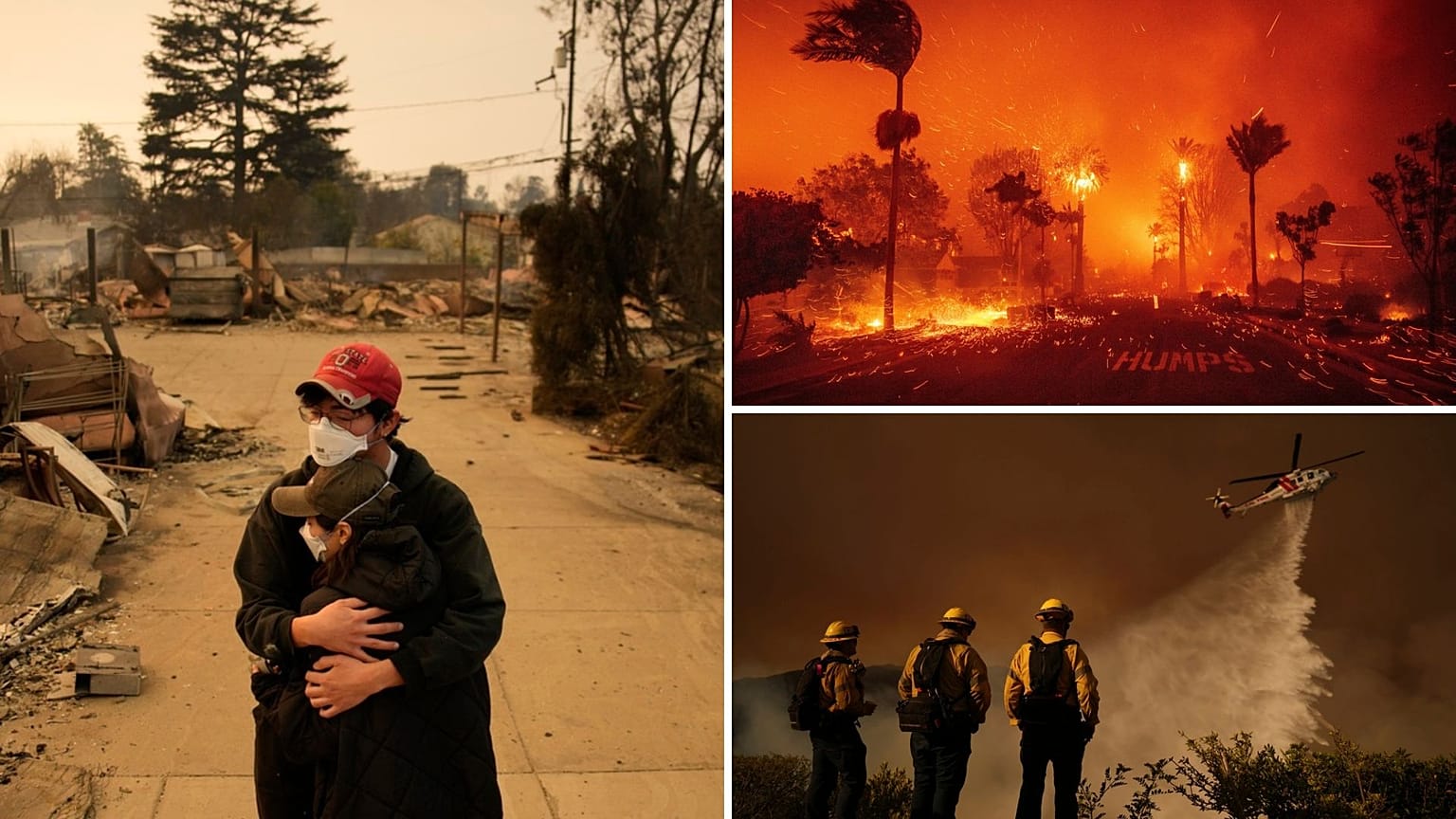 The eye behind the lens: AP photographers on pictures capturing horror and emotions of LA fires