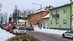 A szepesófalui középiskola, ahol a vérengzés történt - Szlovákia, 2025. január 16.