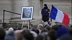 Jean-Marie Le Pen búcsúztatója Párizsban, 2025. január 16-án