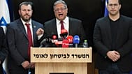 وزير الأمن القومي الإسرائيلي اليميني المتطرف، إيتامار بن غفير، في مكتبه في القدس يوم الخميس 16 يناير 2025.