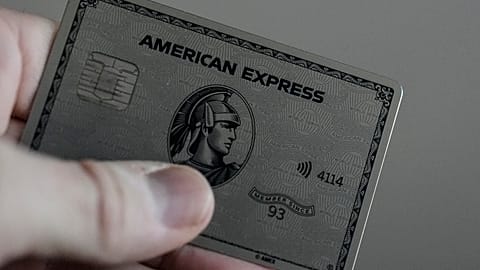 File picture of an American Express card