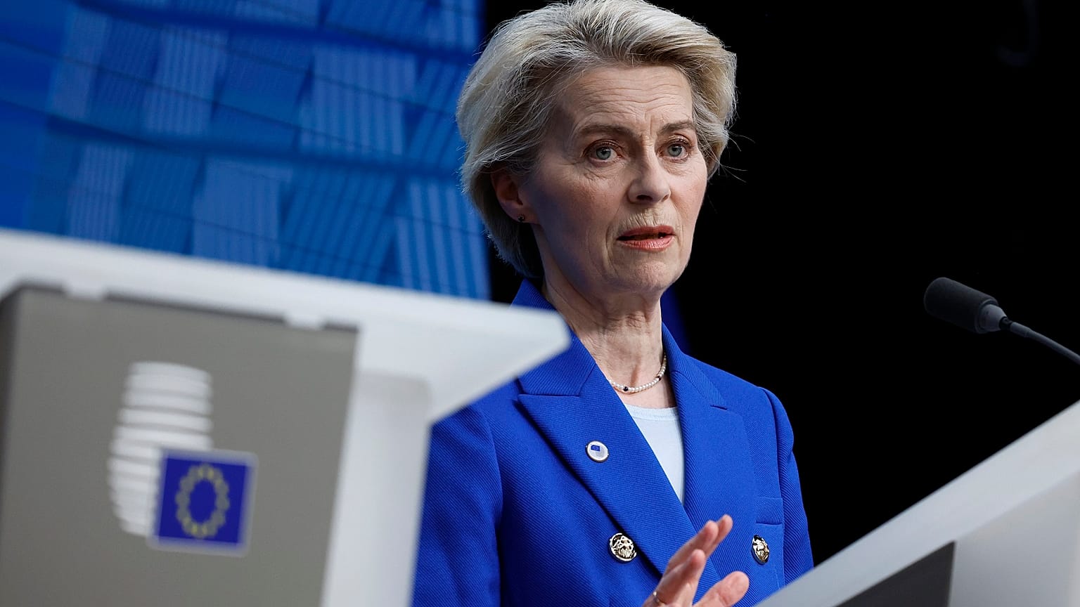 Die Präsidentin der Europäischen Kommission Ursula von der Leyen