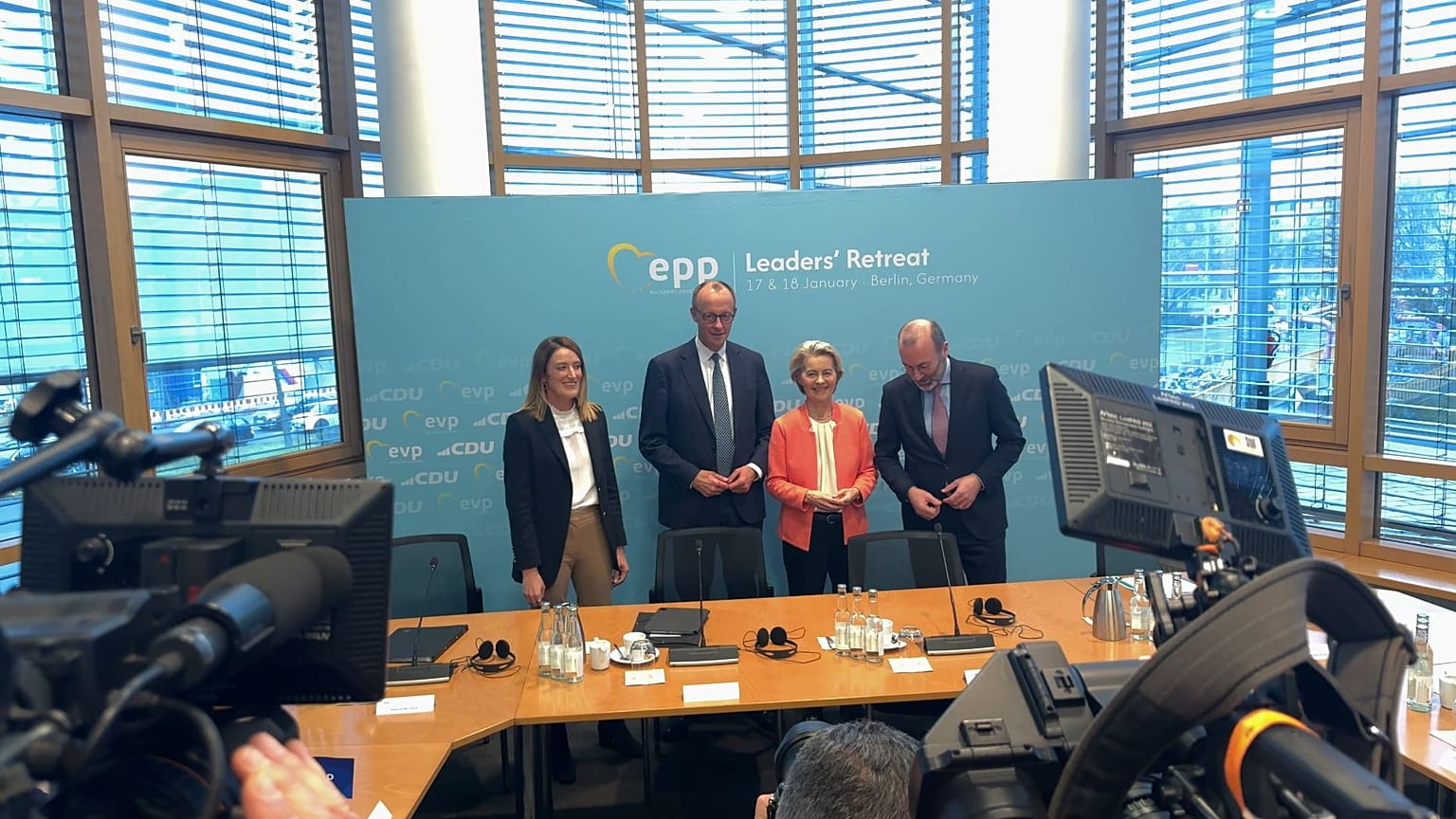 Berlin'de EPP parti zirvesi